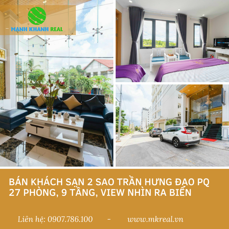 Bán khách sạn ngay trung tâm dương đông