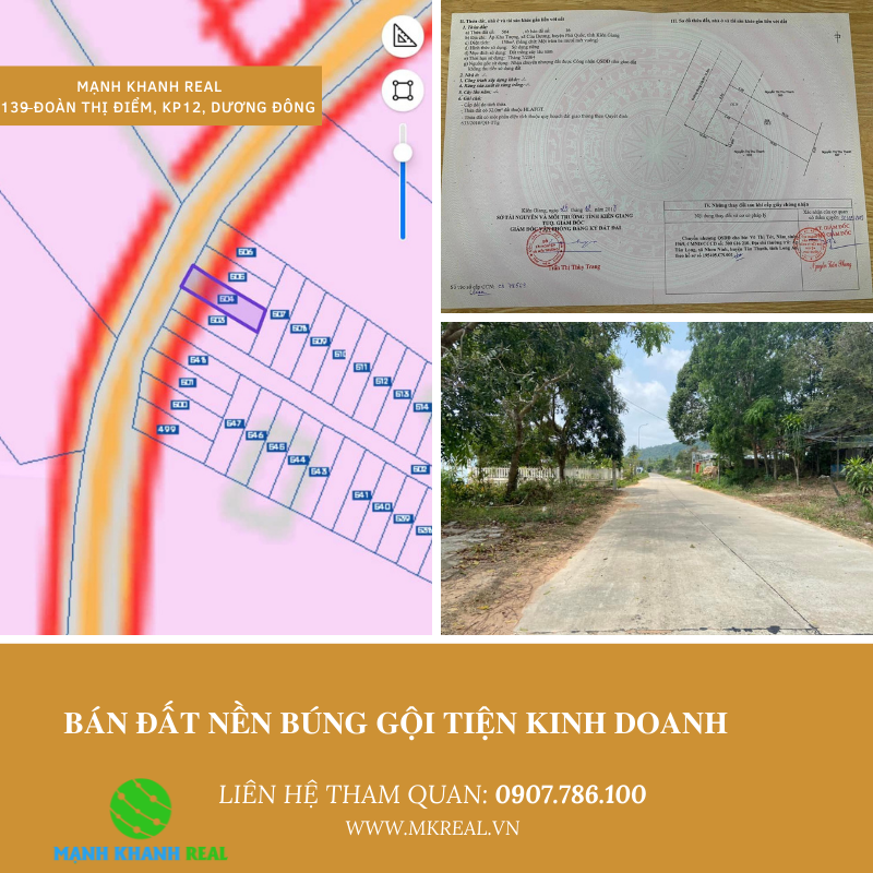 Bán đất nền búng gội tiện kinh doanh